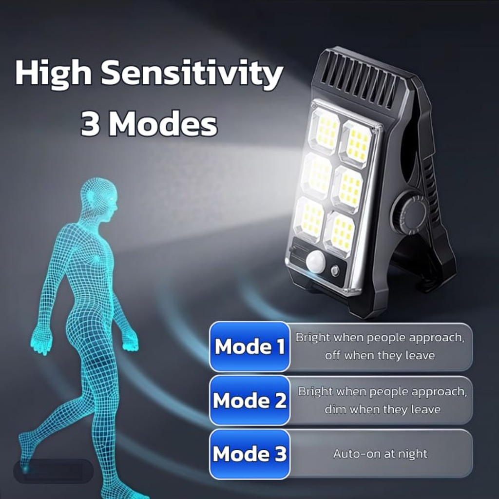💥HOT SALE - Solar Clip-on Light - Easy Clip Anywhere, No Wiring